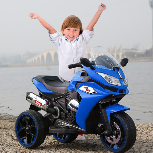 7a30d4b1-ea04-4125-808c-07b19b96d117.jpg 12V Kids Electric Motorcycle ,ride On Motorcycle,Three Lighting Wheels Kids Electric Toys Boys Girls Motorcycle, Children Battery Motor Bikes Rechargeable 3 Wheels Ride On Electric Motorcycle