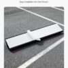 7a84fb66-27b7-4892-bdbe-c3f21e12f49e.jpg Parking Stopper, 16 Inch 2 Pcs Heavy Duty Parking Aid For Garage, PP Curb Garage Floor Stopper With Reflective Strips, Vehicles Gadgets For Cars Vans Trucks Tire Wheel Guide Block Stops Bumpers