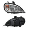 Chrome Halogen Headlights Assembly Compatible With Freightliner Columbia2004-2017 Passenger Side,Right Light