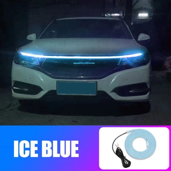 7b3b402f-a4dd-436a-a39f-29f6fa30a97d.jpg 180cm 12V Car Waterproof Front Hood LED Daytime Running Decorative Flexible Light Strip For Car, Truck, SUV