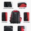 Welding Backpack, 25.2L Welder Backpack For Tools And Helmet, 1680D High-Density Polyester Extreme Gear Pack With Helmet Bag, Multi-Purpose Gear Storage Bag For Welding, Outdoor Camping, Hiking