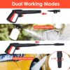 80748535-004a-4edb-b143-3efadc353f2b.jpg 1Pc Electric High Pressure Washer 1740PSI Powerful Car Washer Pressure Cleaner With Adjustable Spray Nozzle Soap Dispenser IPX5 Waterproof For Patio Garden Driveway