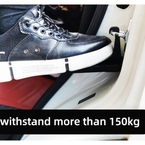 824f0ee9-c554-4f48-8900-e3867c7dc092.jpg New Foldable Car Roof Rack Step Car Door Step Multifunction Universal Latch Hook Foot Pedal Aluminium Alloy Safety RV Car Accessories