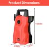 83d53573-7c44-4f94-aff8-0723de2a1da0.jpg 1Pc Electric High Pressure Washer 1740PSI Powerful Car Washer Pressure Cleaner With Adjustable Spray Nozzle Soap Dispenser IPX5 Waterproof For Patio Garden Driveway