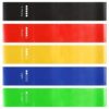 Resistance Bands Loop Set Of 5 Exercise Strength Workout Fitness Yoga Booty Band Training