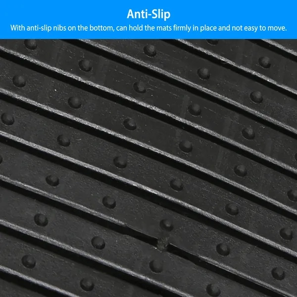861efa91-314a-4672-9bbf-16e2bf245a85.jpg 4Pcs Automotive Floor Mats Front And Rear PVC Rubber Floor Mats Heavy Duty Drive Vehicle Car Mats With Trimmable Design Fit Most Cars SUVs Trucks