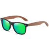 Wooden walnut sunglasses bamboo polarized sunglasses