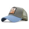 Animals Embroidery Baseball Caps Men Women Snapback Hip Hop Hat Summer Mesh hat Streetwear Bone gorra animales bordados