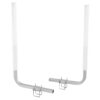 VEVOR Marine Trailer Guide Set, 60Flexibly Adjustable, Dual Rust-Resistant Steel Supports With PVC Covering, Ideal For Ski, Fishing, And Sailboat Transport, 2-Piece Kit