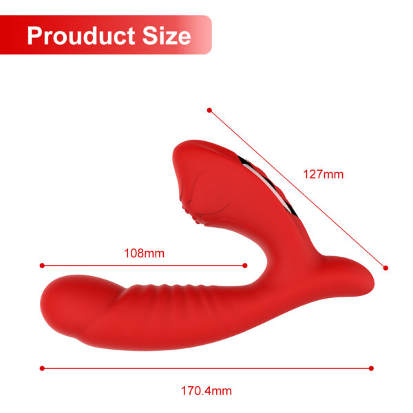 Sex- Toys Vibrator- Dildo Vibrator- Female Masturebation Toys With 15 Vibration Modes Sex- Games For Couples Female