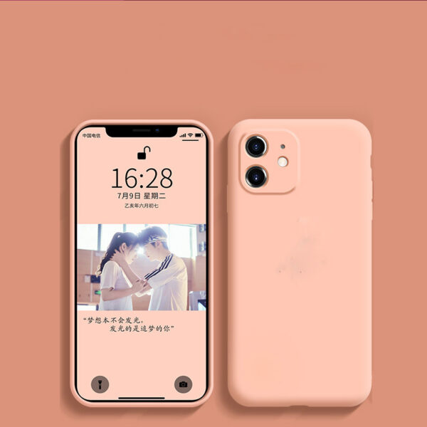 Liquid Silicone Case For iPhone 11 Pro Max Case Full protector Camera Case For iPhone