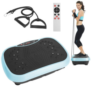 92d104e9-93ac-4f9d-89f6-27e288cfb2de.jpg 1Pc Vibration Exercise Machine With Resistant Bands For Spring Summer Fitness Remote Control Whole Body Vibration Platform Workout Equipment Home Fitness Training Equipment For Weight Loss Fat Burner