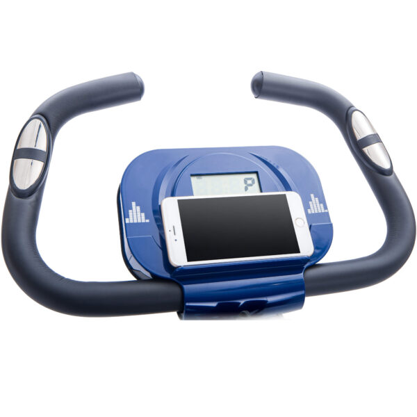 955621bb-2793-4181-8ce5-a0ccd4a88a18.jpg Folding Exercise Bike, Fitness Upright And Recumbent X-Bike With 16-Level Adjustable Resistance, Arm Bands And Backrest