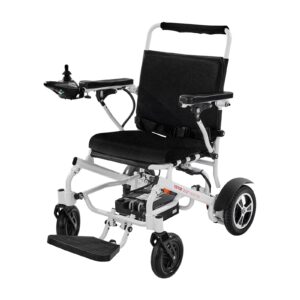 Electric Wheelchair 300lbs Capacity Foldable Lightweight 13 Mile