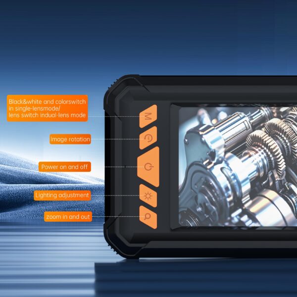 HD Waterproof Endoscope Camera  High-Brightness LED Lights  For Home Plumbing & Automotive Repair