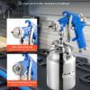 99a4d6cc-cc43-49f3-9476-c934774b1478.jpg Siphon Feed Spray Gun, High Atomization Air Paint Spray Gun, 1000cc Automotive Paint Sprayer With 1.8 Mm Nozzle, Adjustable Flow Rate & Air Volume For Car, Furniture, Wall, House Painting