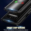 Luxury Smart Mirror Flip Phone Case For Samsung Galaxy S10E S10 S9 S8 Plus Cover  Cover
