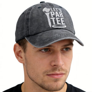 Golf Gifts Hats For Mom Dad, Par Tee Hats For Men Women, Adjustable Embroidered Wash Cotton Baseball Cap