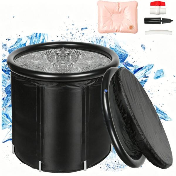 9cdf9270-be49-45c5-8ed7-8a31aeaa7f8d.jpg 105 Gallons Ice Bath Cold Plunge Tub With Cover For Indoor Outdoor For Recovery, Cold Water Therapy, Athletes