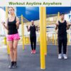 11Pcs Resistance Bands Set Fitness Workout Tubes Exercise Tube Bands Up To With Door Anchor Handles Ankle Straps For Physical Training Yoga Pilates