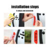 20 Pcs Car Stickers, Reflective Open Warning Signal Stickers, Night Car Stickers, Anti-Collision Safety, Car Door Protection & Decoration