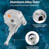 Outboard Steering System 13' Outboard Rotary Steering System 13 Feet Boat Steering Cable With 13" Wheel Durable Marine Steering System