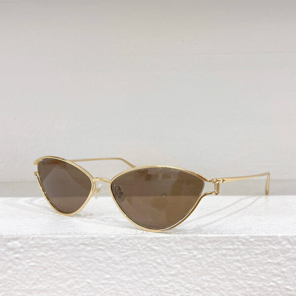 Sunglasses TF3095 Women's Sunglasses Cat Eye Frame Sunglasses High Quality Metal Frame