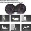 (Ship Now) 2Pc Peanut Fitness Massage Ball Set Double Lacrosse Mobility Ball for Myofascial Physical Therapy Deep Tissue Massage