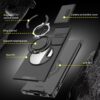 Samsung S26 Ultra Magnetic Rotating Car Mount Phone Case A17 Lens Flip Cover S25 Shockproof