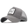 Animals Embroidery Baseball Caps Men Women Snapback Hip Hop Hat Summer Mesh hat Streetwear Bone gorra animales bordados