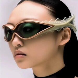 588600257 Sunglasses cycling sports future technology simple sunglasses for women