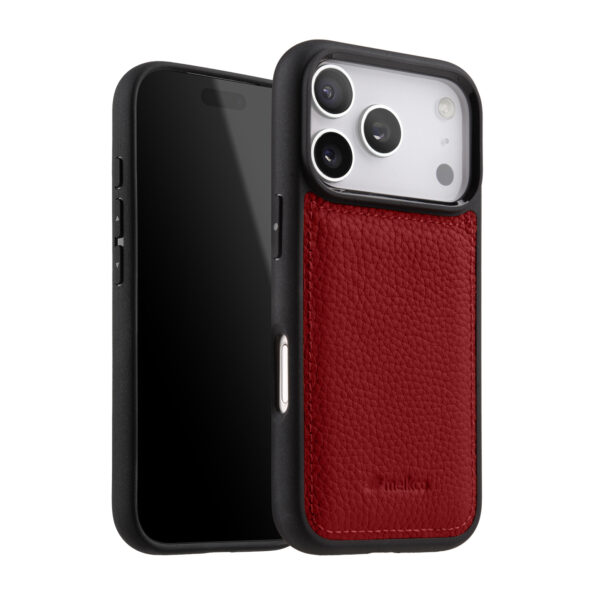 588780522 Melkco Leather Case for iPhone 17 Pro Max, Full Coverage Genuine Leather, iPhone 16 Pro, iPhone 15 Pro with Skin Design, iPhone 14 Fashionable Cover