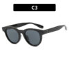 Cat's Eye Small Frame Korean Sunglasses Round Fashion Sunglasses Instagram Street Photography New Sunglasses Retro Women