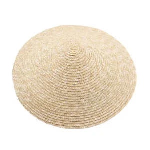 588771306 Natural Straw Hats For Women Men Caps Shape Hat Fashion Custom Stage Catwalk Hat Outdoor Beach Visor Cape Parent-child Straw Hat
