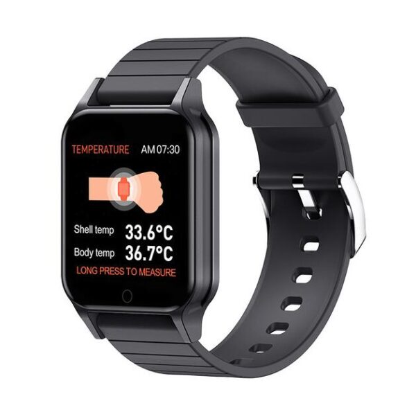 588739056 Body Temperature Smart Watch T96 Heart Rate Blood Pressure Fitness Tracker Bluetooth Smart Bracelet