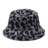 588775524 Autumn Winter Camouflage Faux Fur Bucket Hats Women Girl Fashion Warm Soft Velvet Fluffy Fisherman Hat Ladies Outdoor Panama