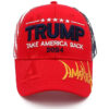 American advertising hats men's and women's baseball caps cotton embroidered hats Trump hats