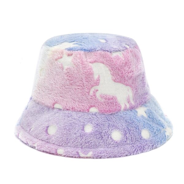 588775539 Autumn Winter Camouflage Faux Fur Bucket Hats Women Girl Fashion Warm Soft Velvet Fluffy Fisherman Hat Ladies Outdoor Panama