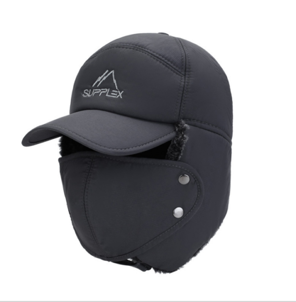DAIWA Fishing Winter Thermal Bomber Hats Men Women Fashion Ear Protection Face Windproof Ski Cap Velvet Thicken Couple Hat
