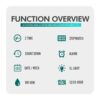SKMEI  1552 Fashion Men Sport Watch Luxury Watches Stopwatch Countdown Digital Watch 50Bar Waterproof Military Watch Clock For Mens