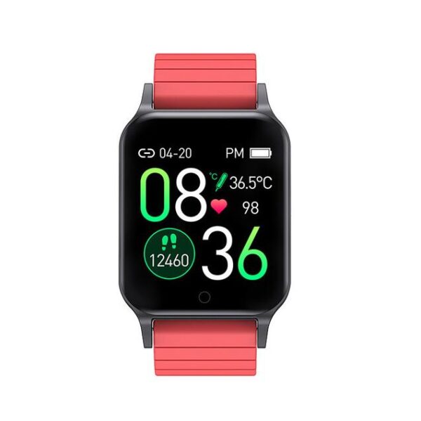 588739057 Body Temperature Smart Watch T96 Heart Rate Blood Pressure Fitness Tracker Bluetooth Smart Bracelet
