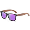 Wooden walnut sunglasses bamboo polarized sunglasses