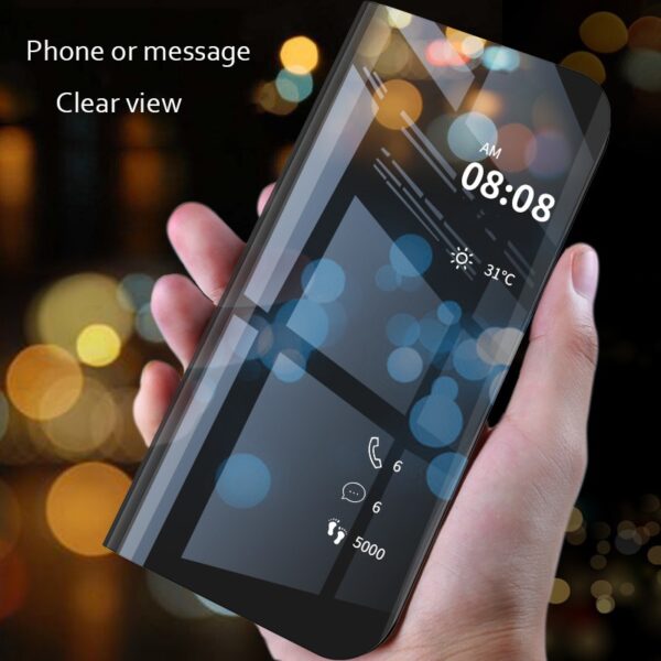 588739111 Mirror Flip Case For Huawei P Smart P20 P10 Mate