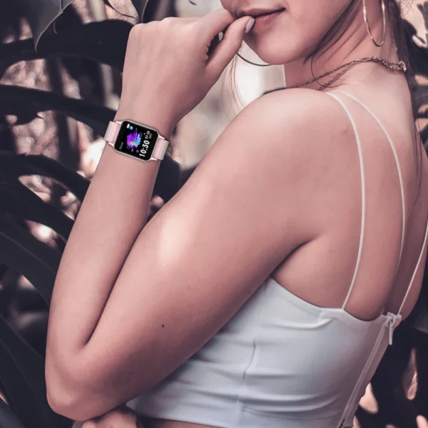 588739055 Body Temperature Smart Watch T96 Heart Rate Blood Pressure Fitness Tracker Bluetooth Smart Bracelet
