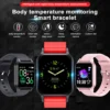 588739051 Body Temperature Smart Watch T96 Heart Rate Blood Pressure Fitness Tracker Bluetooth Smart Bracelet
