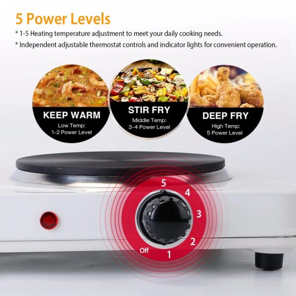 a15dfe69-9b15-467e-b737-4290a83b5f50.jpg 2000W Double Electric Burner Portable Dual Counter Stove Countertop Hot Plate Kitchen Cooker Stove With 5 Gear Temperature Control