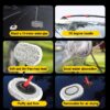 a1e54b57-2b1f-4879-9619-37ea22b01d35.jpg Portable 41-inch Automatic Water Car Wash Mop For Home And Outdoor Use, Featuring A Soft Brush Head To Prevent Scratches, Includes A 10-meter Hose That Connects To A Water Faucet, Suitable For Cleanin