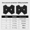 a2a95360-ff83-411e-b0da-2639f2b6faf7.jpeg Fitness Heavy Shoulder Straps, Adjustable Fitness Posture Corrector Training Straps, Back Straightener Posture Corrector For Men Weight Training, Press Lifts, Chest Straight, Bench Presses