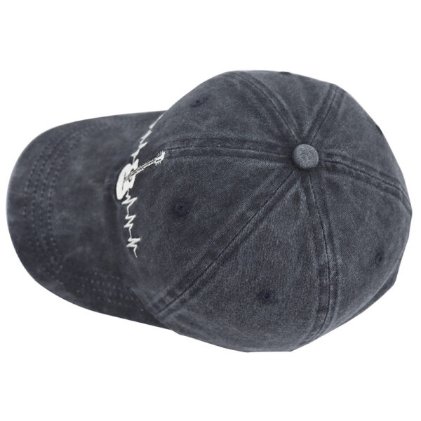 a2c9051e-258c-4396-bb07-7e76b1d28b28.jpg 2pcs Guitar Accessories Baseball Cap Guitar Hat Gifts For Women Men, Adjustable Embroidered Wash Cotton Baseball Cap