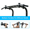 Power Tower Pull Up Bar Workout Dip Station For Strength Training, Suitable For Home Gym Fitness